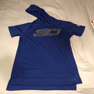 Under Armour Steph Curry short sleeve hoodie